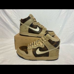Nike Dunk High 2003 Release Brown/Sand VNDS Sz 8.5